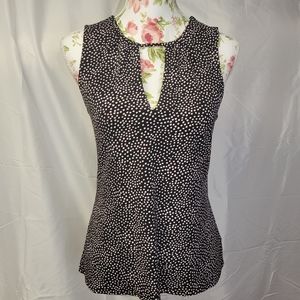 Express dotted sleeveless top medium